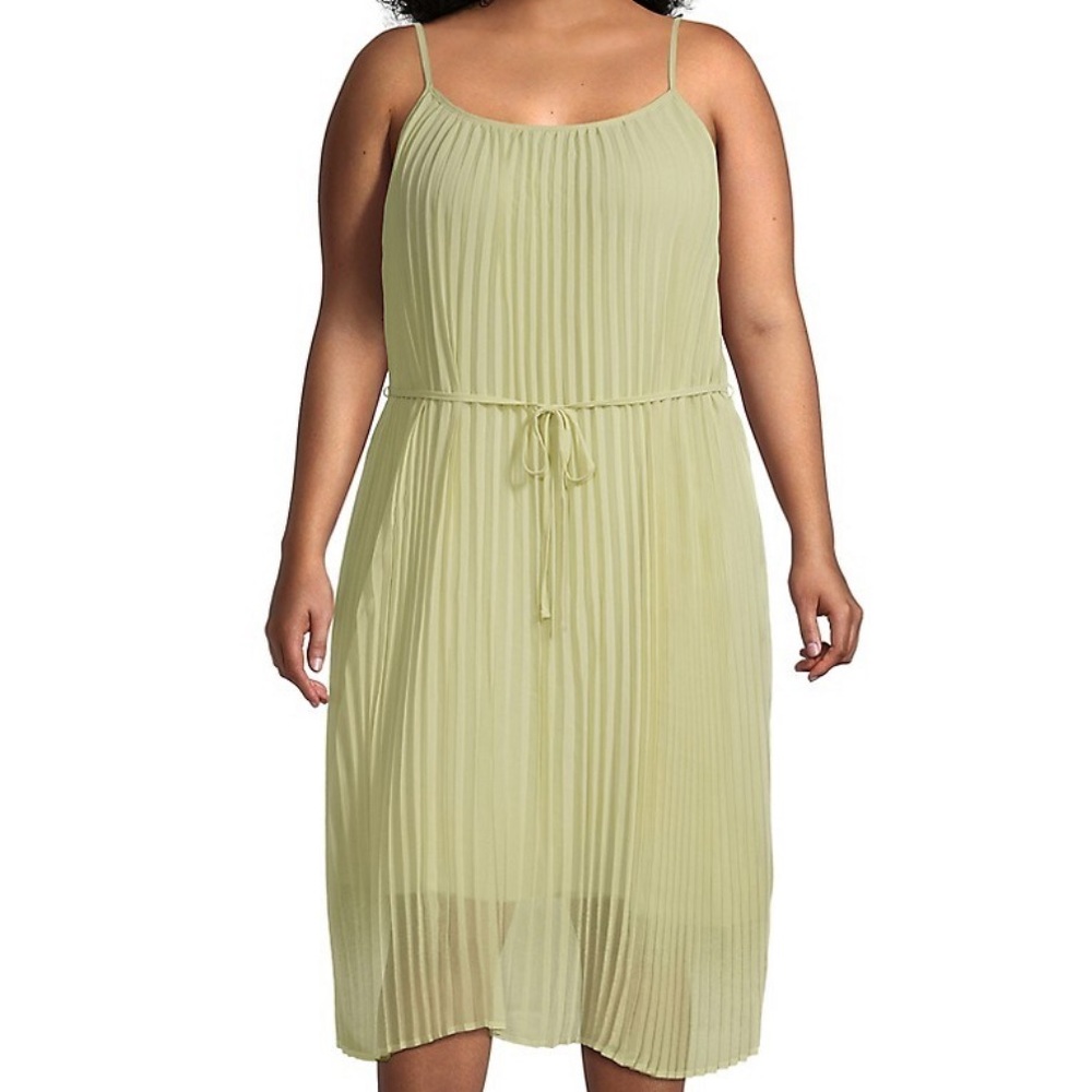 Pleated Cami Dress